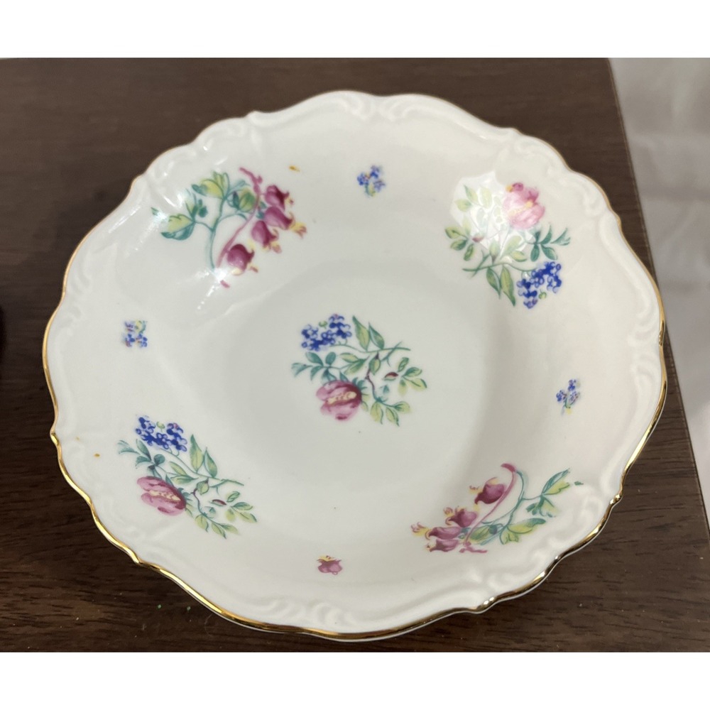 Set Of 6 Edelstein Maria Theresia Florabell Fruit/Desert Bowls Barvaria 5 In #2 - Picture 8 of 14